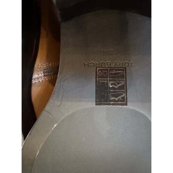 Tory Burch The Riding Boot Size 8 Palissandro (Royal Tan) Color $648 - Picture 9 of 14